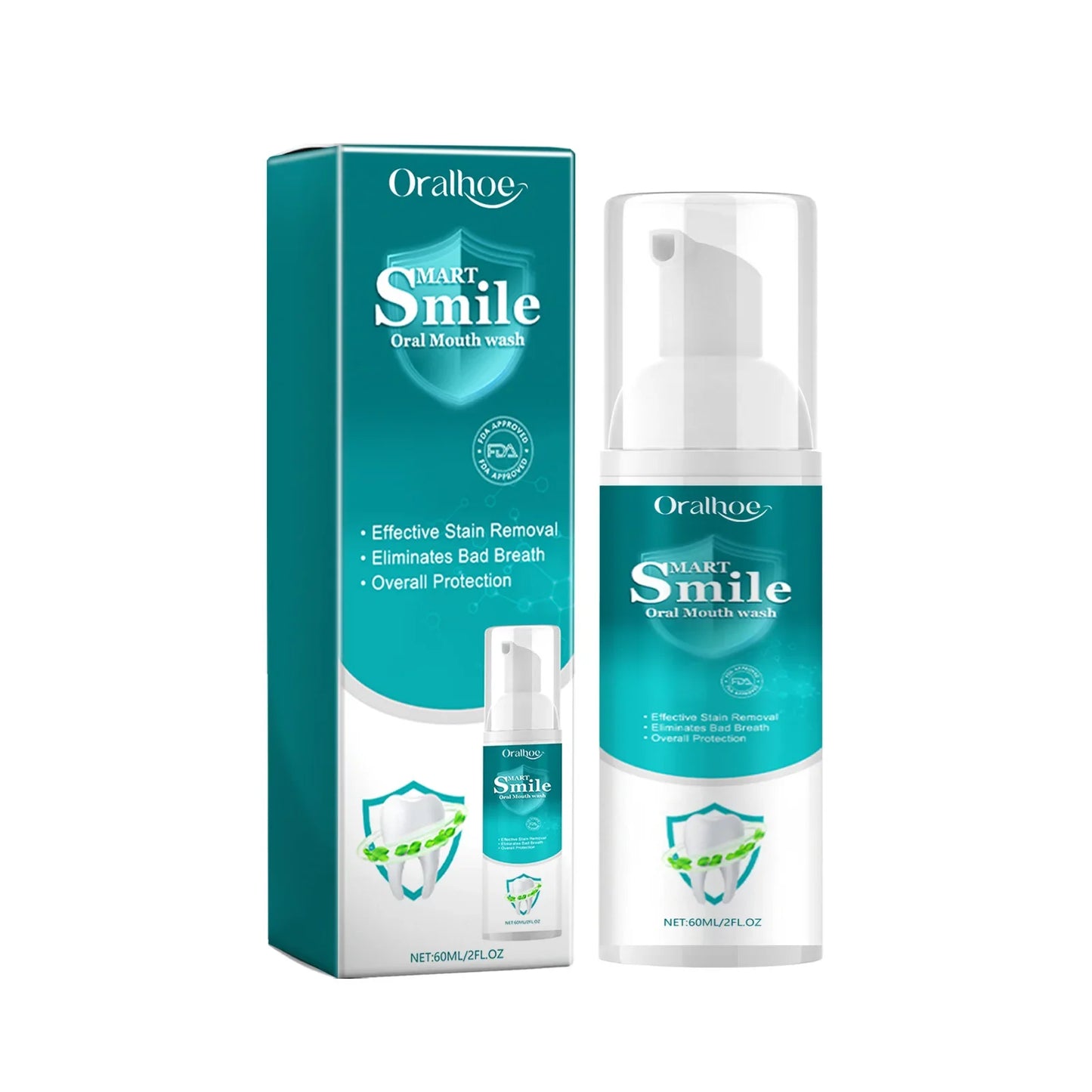 Oralhoe Propolis Whitening Toothpaste Mousse – Deep Clean 60ml