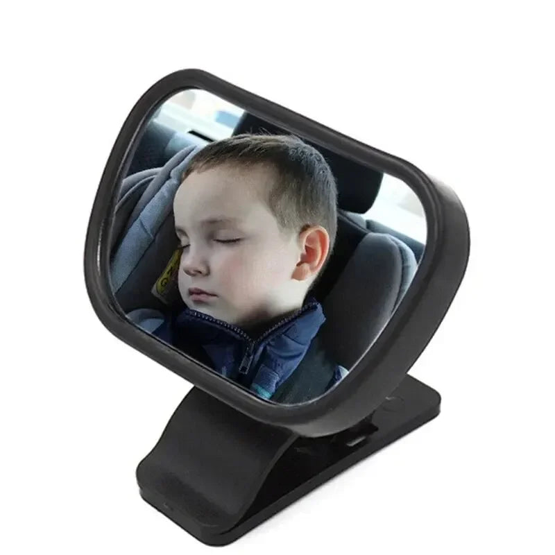 Mini Rear Infant Car Seat, Adjustable Rear Convex Mirror, Child Monitor, In-Car, 2-in-1 Peaceful Pleasures Health and Wellness