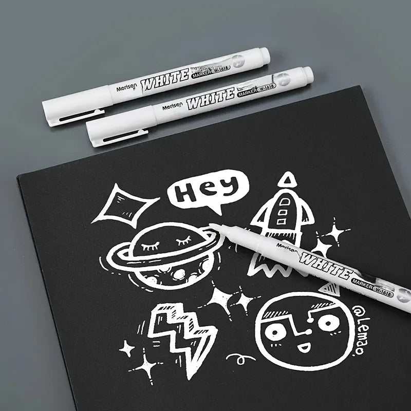White Marker Pen – Waterproof Oil-Proof | Tires, Metal & Art