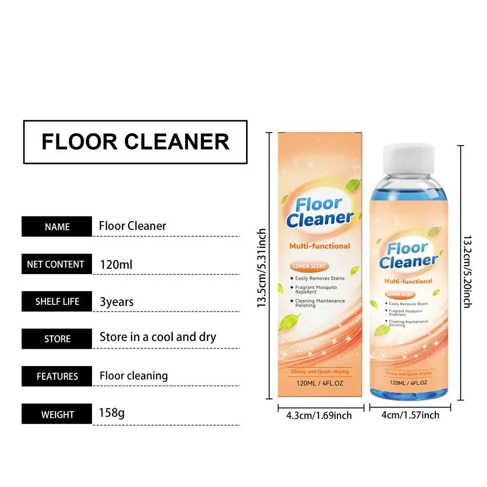 120ml Multi-Surface Floor Cleaner – Shine & Stain Remover