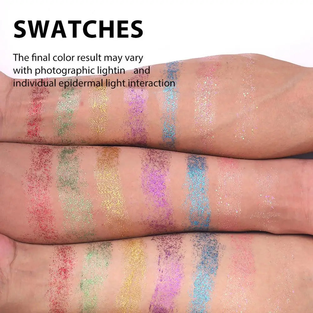 Holographic Body Glitter Stick – Face, Hair & Body Shimmer Peaceful Pleasures Health and Wellness