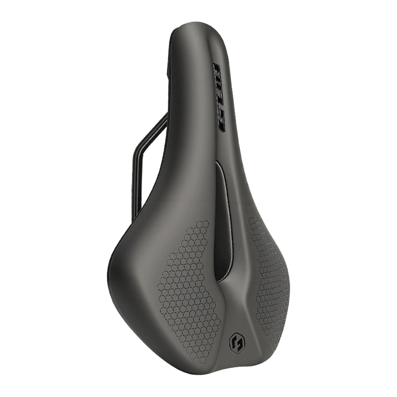 Hollow Bike Saddle Comfortable Waterproof Ergonomic Design Bicycle Seat Breathable Shock-Absorbing for Men and Women MTB & Road Peaceful Pleasures Health and Wellness Black