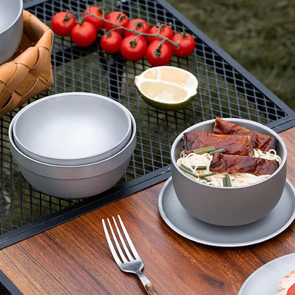 Titanium Camping Bowl – Lightweight, Durable & Heat-Resistant