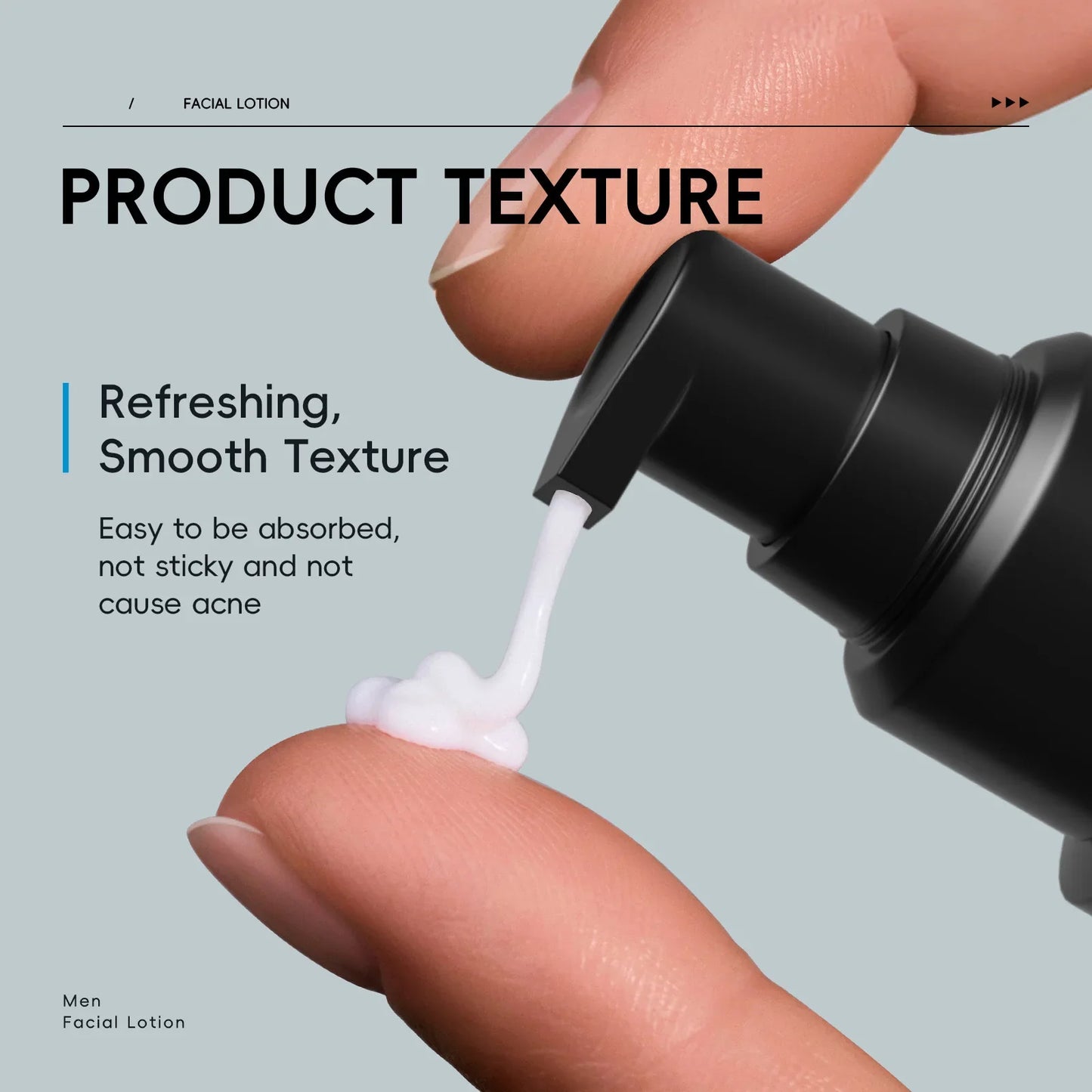 LAIKOU Men's Face Moisturizer – Hydrating & Oil Control Lotion