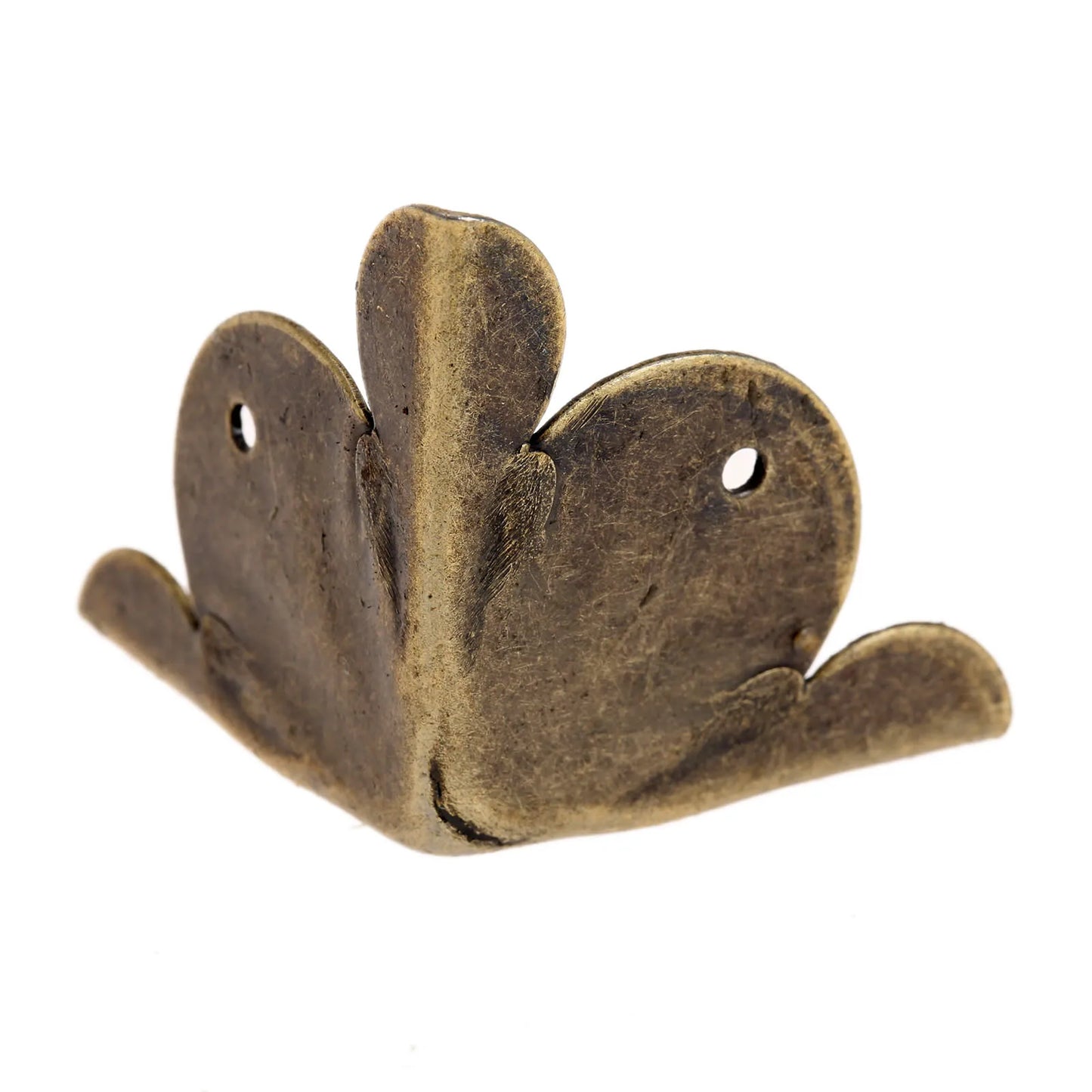 12pcs Antique Brass Corner Protectors for Furniture & Jewelry Boxes