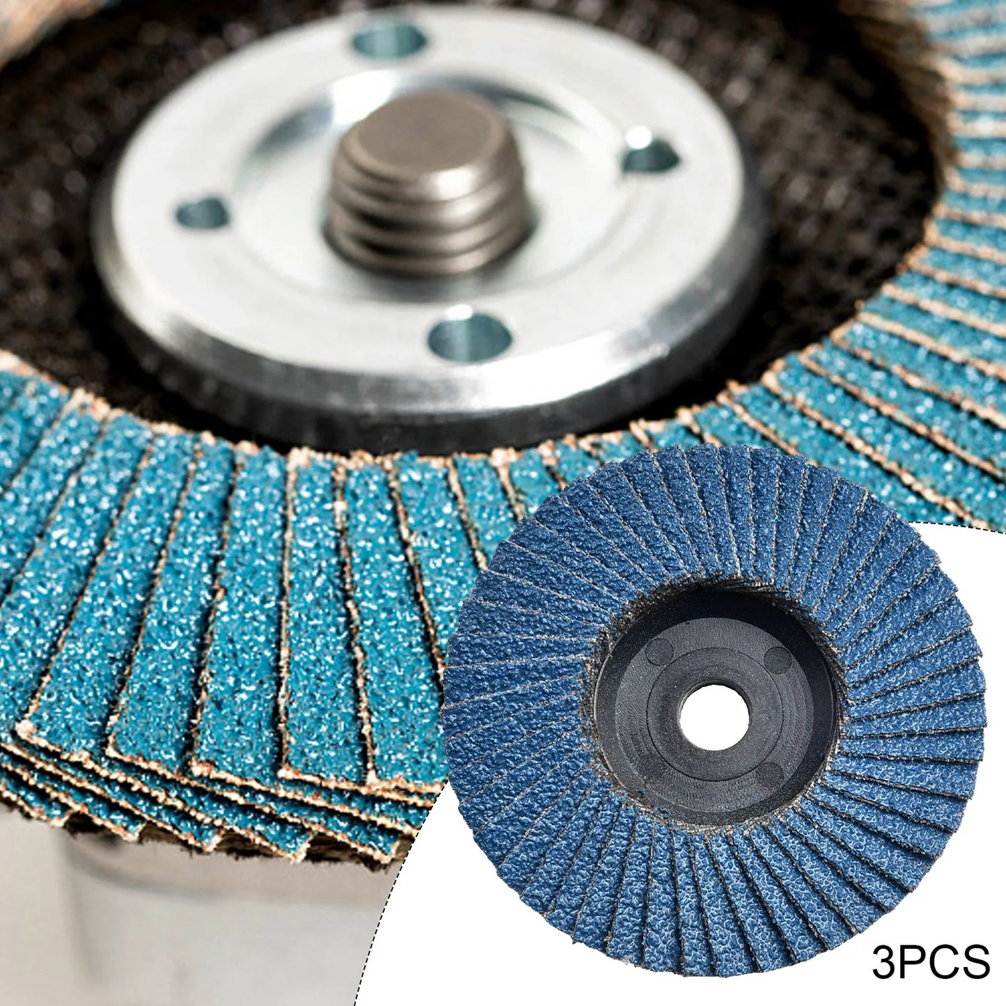 Flat Flap Discs Sanding Disc Bore Mini Angle Grinder Grinding Wheel