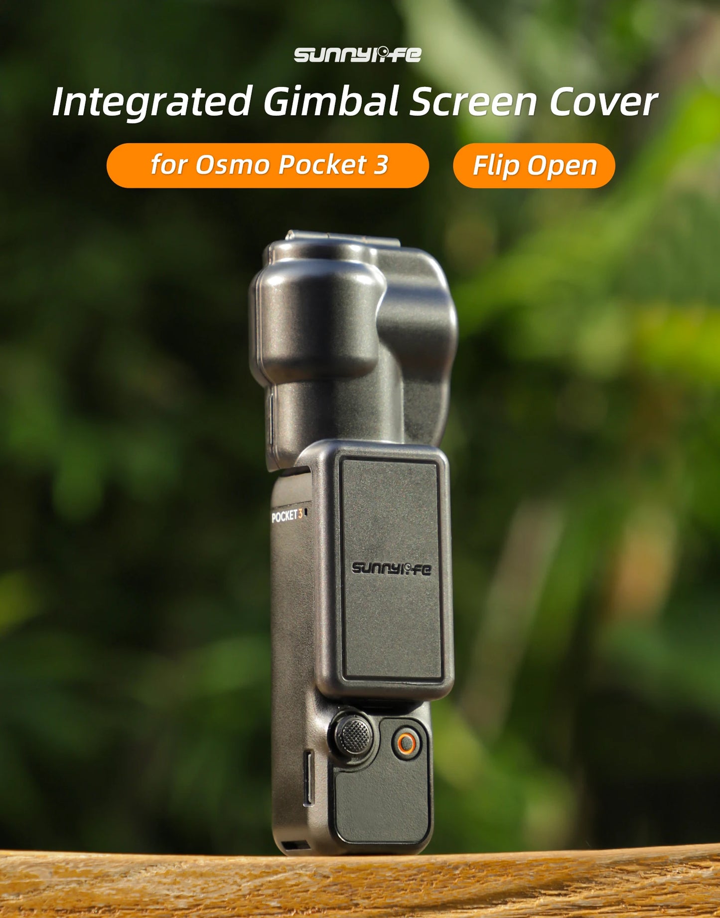 Protective Cover For DJI Pocket 3 Protective Cover Camera Lens Screen Protective Case Accessories All-Around Protection Cover Peaceful Pleasures Health and Wellness