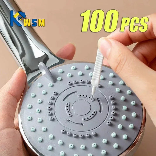 Micro Nylon Shower Nozzle Cleaning Brush – 10 to 100 Pack Nozzle Cleaning Brush Oasis Select