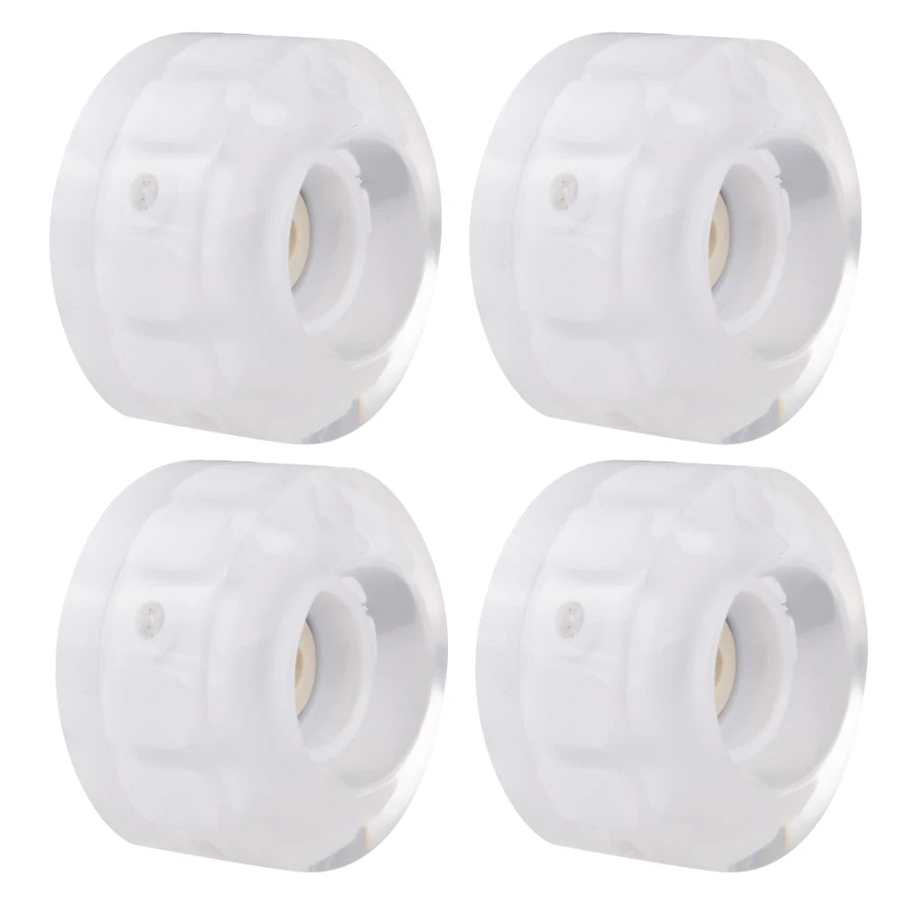 4pcs Luminous Roller Skate Wheels Reduce Friction Fast Rotation Wheels for Skateboarding Accessories Peaceful Pleasures Health and Wellness 5