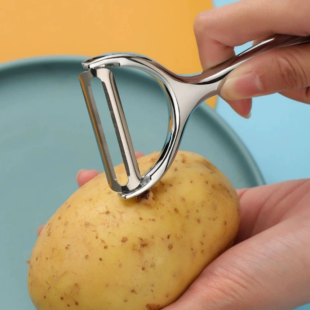 Multifunctional Vegetable Peeler & Grater | Zinc Alloy Kitchen Tool