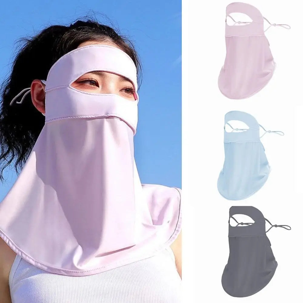 Full-Face Sunscreen Veil – UPF 50+ Outdoor Sun Protection Peaceful Pleasures Health and Wellness