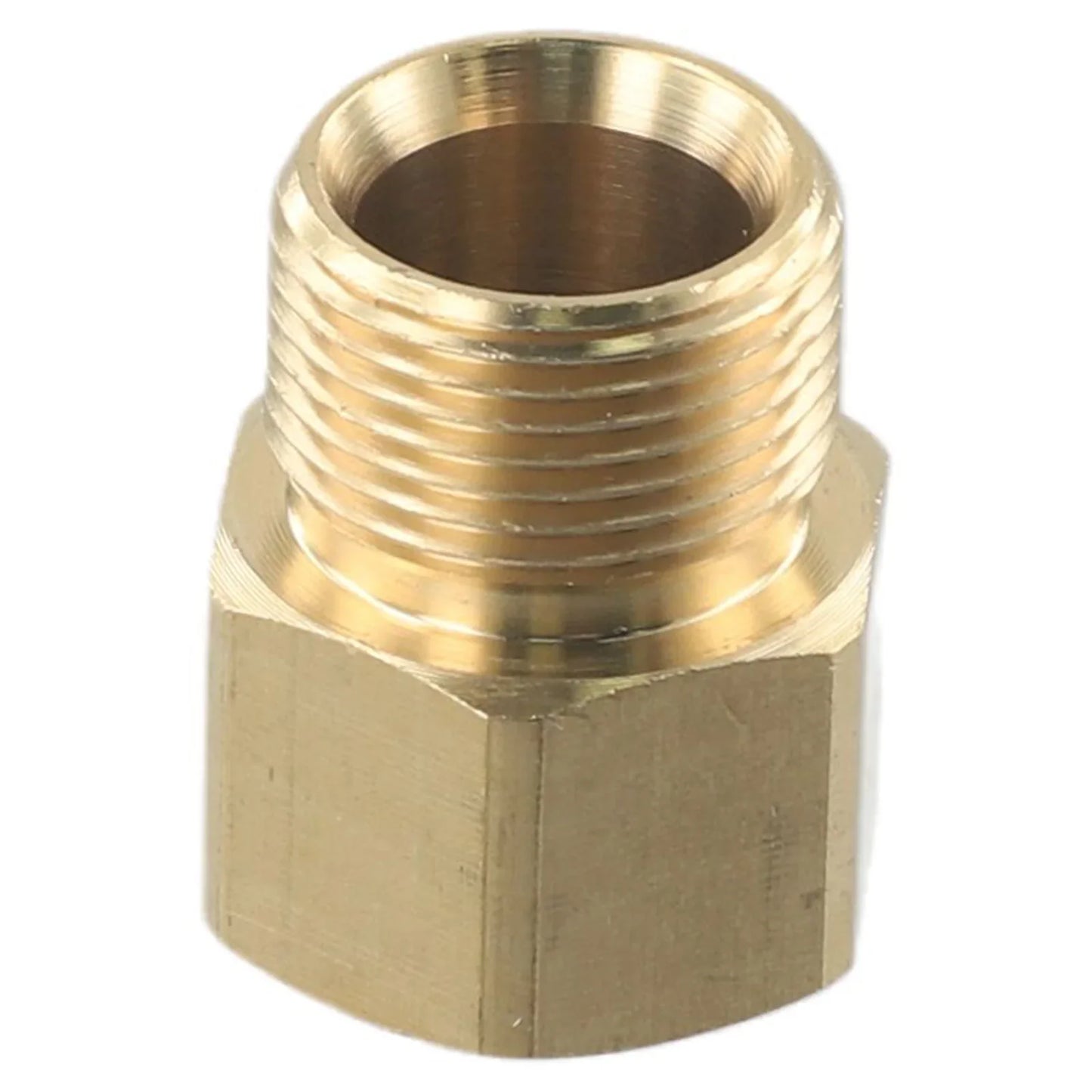 M22 15mm to 14mm Brass Pressure Washer Adapter | 4500 PSI