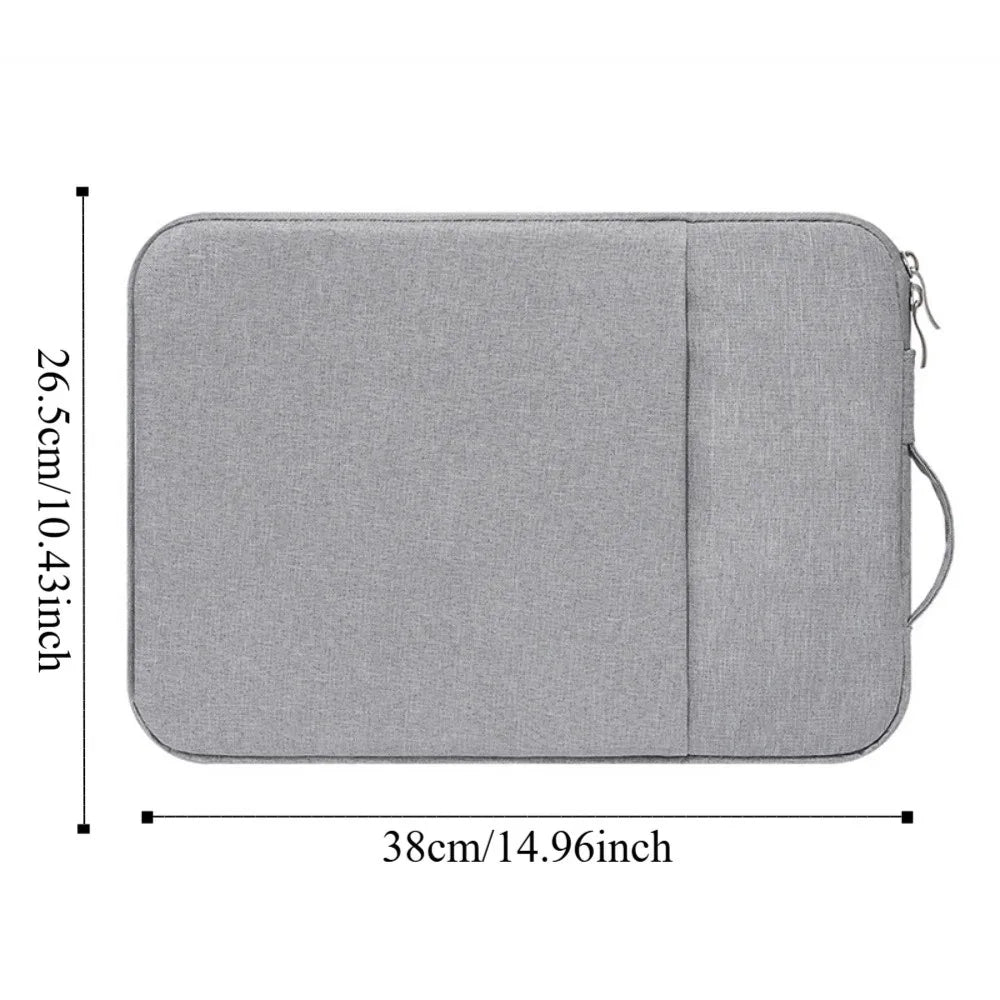 14" Waterproof Laptop Sleeve Bag | Handle & Dual Zipper