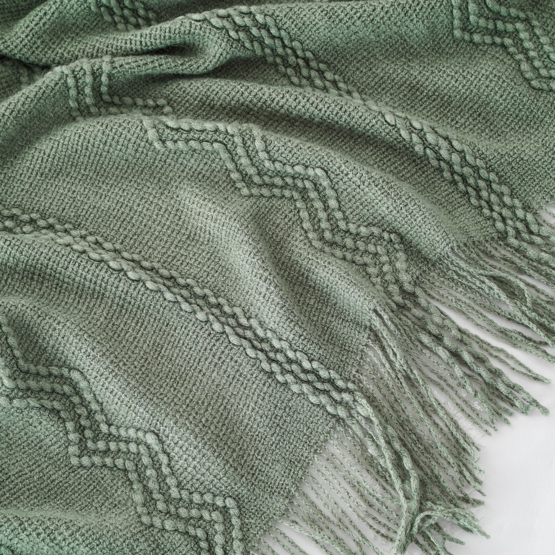 Battilo Olive Green Throw Blanket for Bed Couch Plaid Knitted Throws Cozy Lightweight Sofa Blanket for Spring Living Room Decor Peaceful Pleasures Health and Wellness