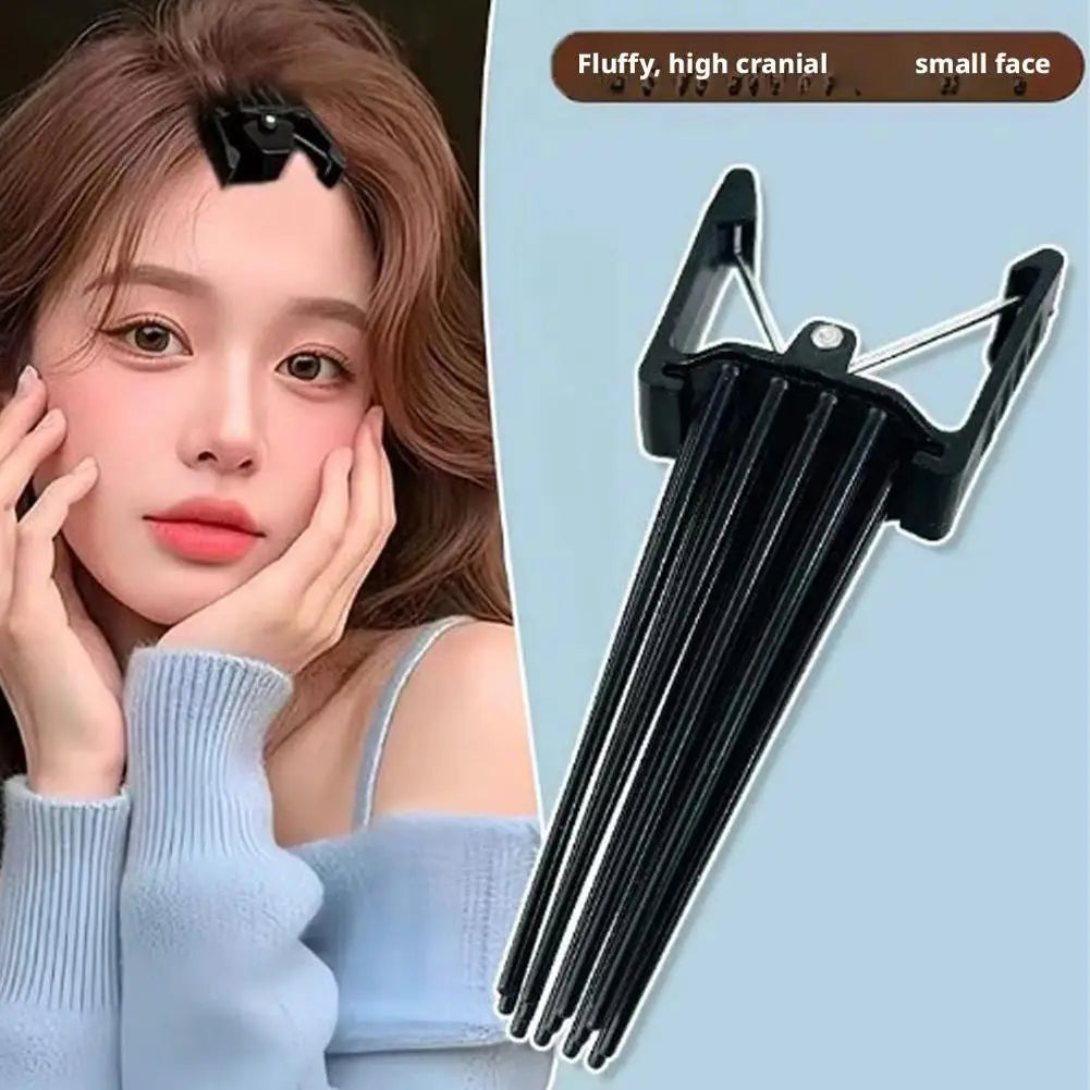 Hair Root Fluffy Clip Korean Unisex Root Booster Hairpin Hair Comb Instant High Skull Top Hair Styling Volumizer Peaceful Pleasures Health and Wellness