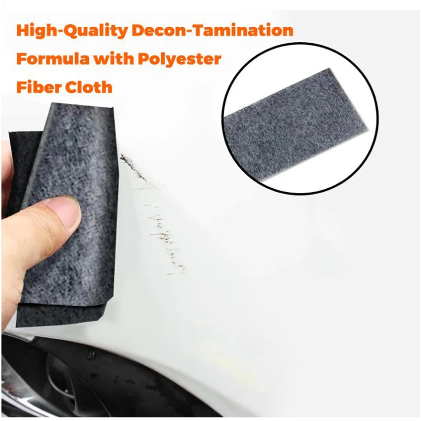 Nano Car Scratch Remover Cloth 6-Pack | Reusable Microfiber