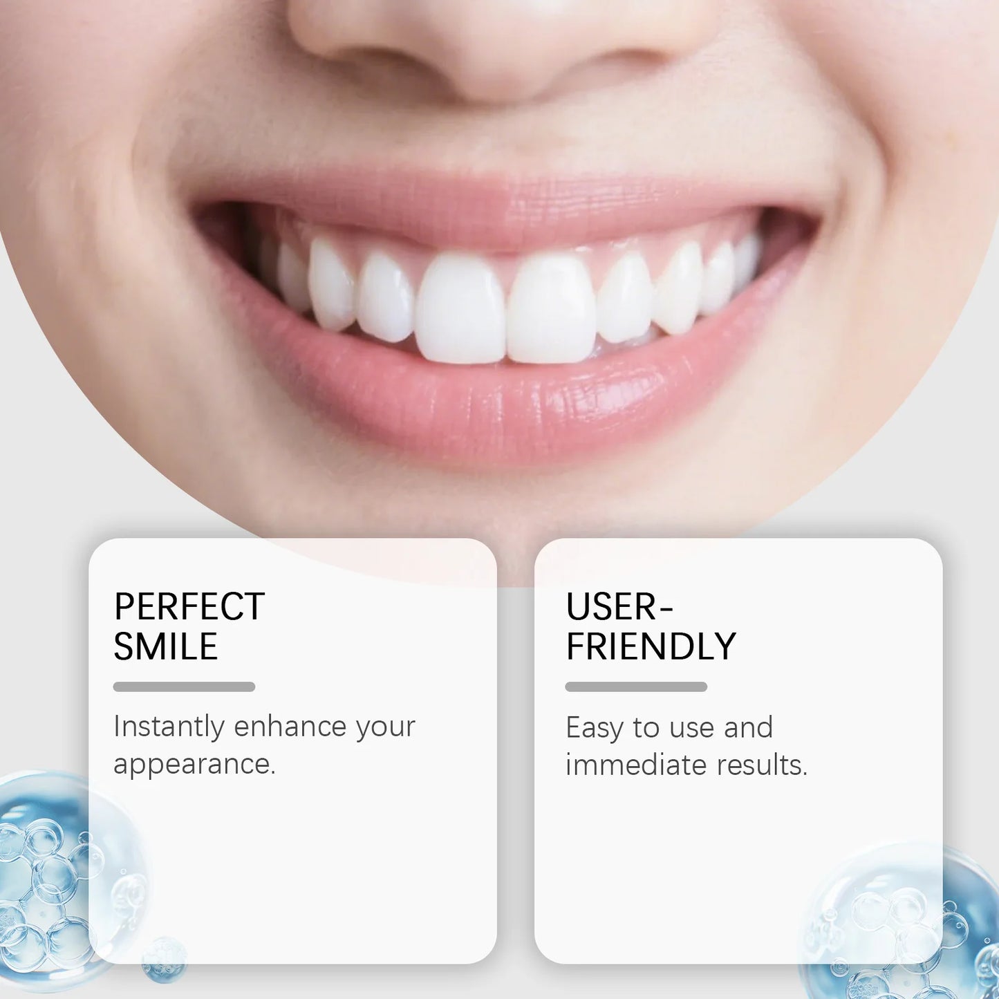 Silicone Denture Set – Comfort Fit Temporary Fake Teeth Kit