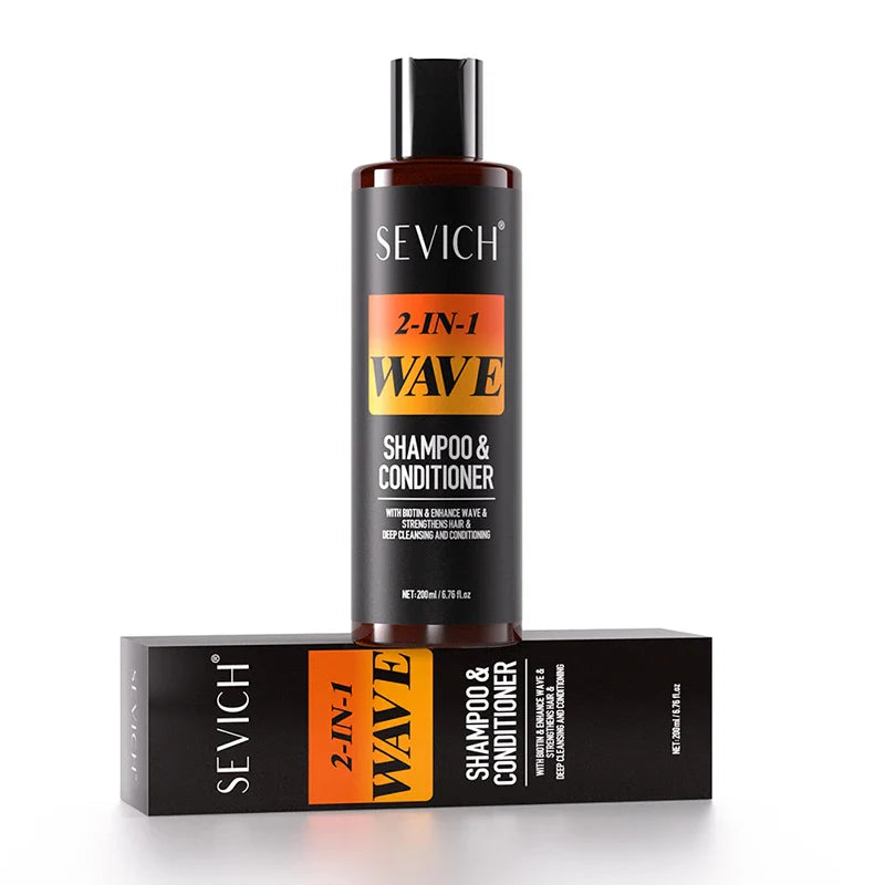 Sevich 200ml Waves Pomade – Deep Clean, Biotin & Strong Hold