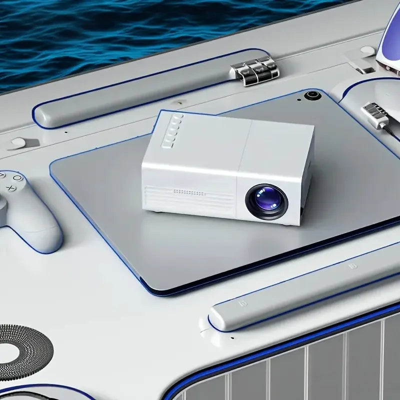 Smart Projector TFT LCD 1080P 1920*1080P Wifi Bluetooth Mini Projectors Home Cinema Outdoor Theater Mini Portable Proiettor Peaceful Pleasures Health and Wellness