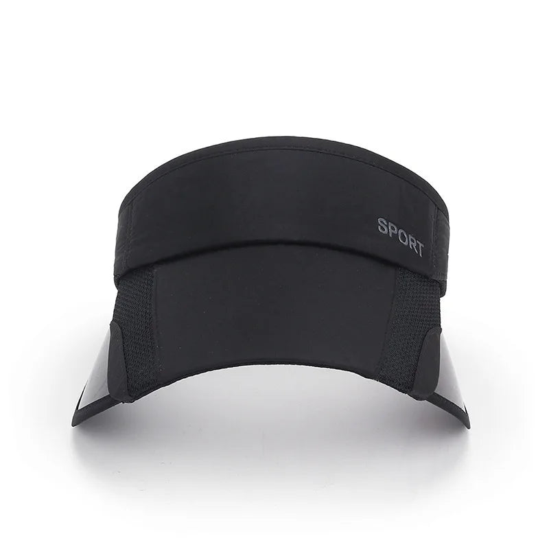 Women's hats with a pull-out brim, summer sun visor, a retractable brim for face protection, a Korean-style large-brim cycling s Peaceful Pleasures Health and Wellness