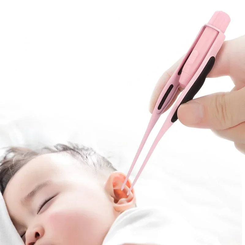 Baby Ear Wax Removal Tool, Ear Cleaner, Earwax Remover, Luminous Ear Curette Light Spoon, Flashlight Earpick, 1 Set Peaceful Pleasures Health and Wellness