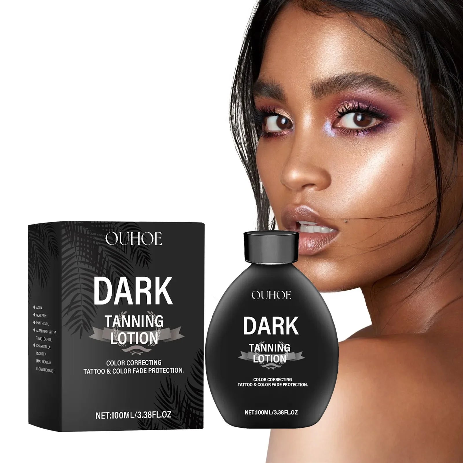 Sunless Self Tanning Lotion – Bronzer for Face & Body, 100ml Peaceful Pleasures Health and Wellness