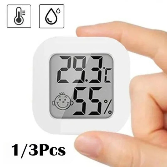 LCD Digital Thermometer Hygrometer | Indoor Temp & Humidity Gauge Thermometer Hygrometer Peaceful Pleasures Health and Wellness