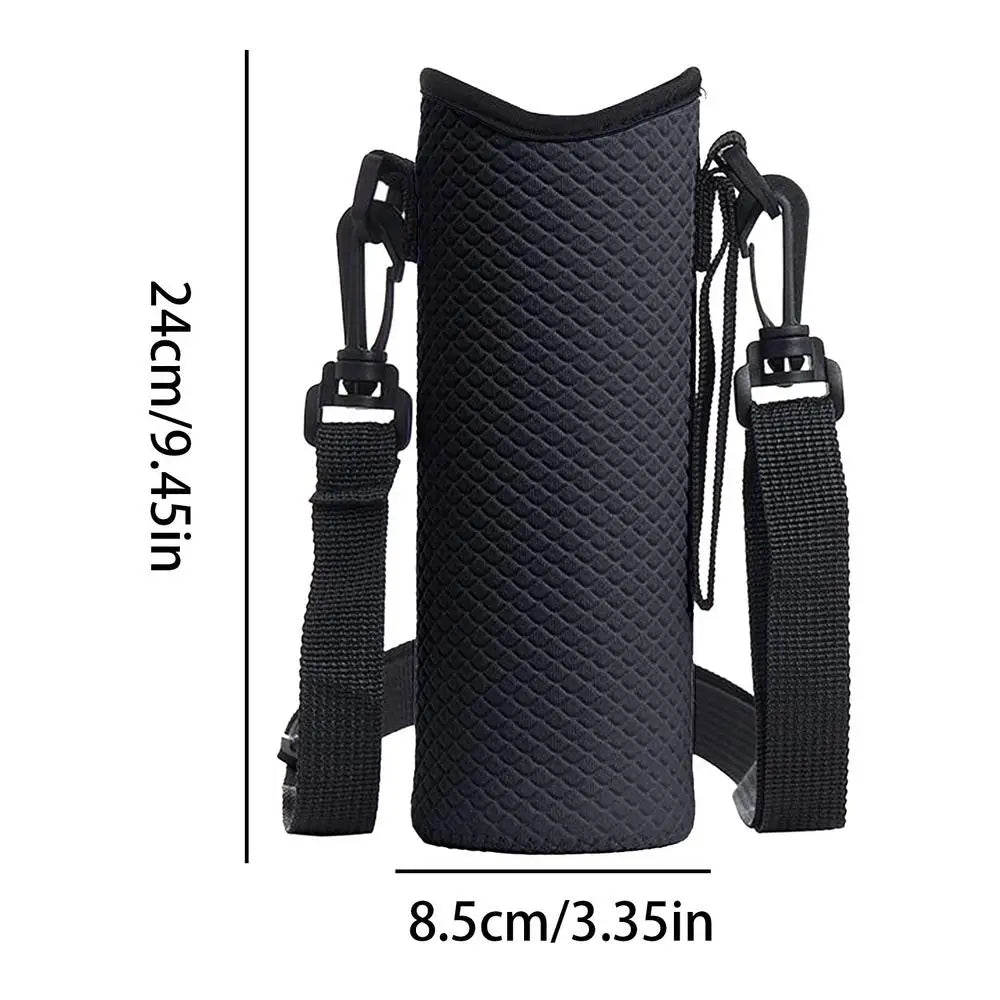 Insulated Water Bottle Sling Bag – Adjustable Shoulder Strap
