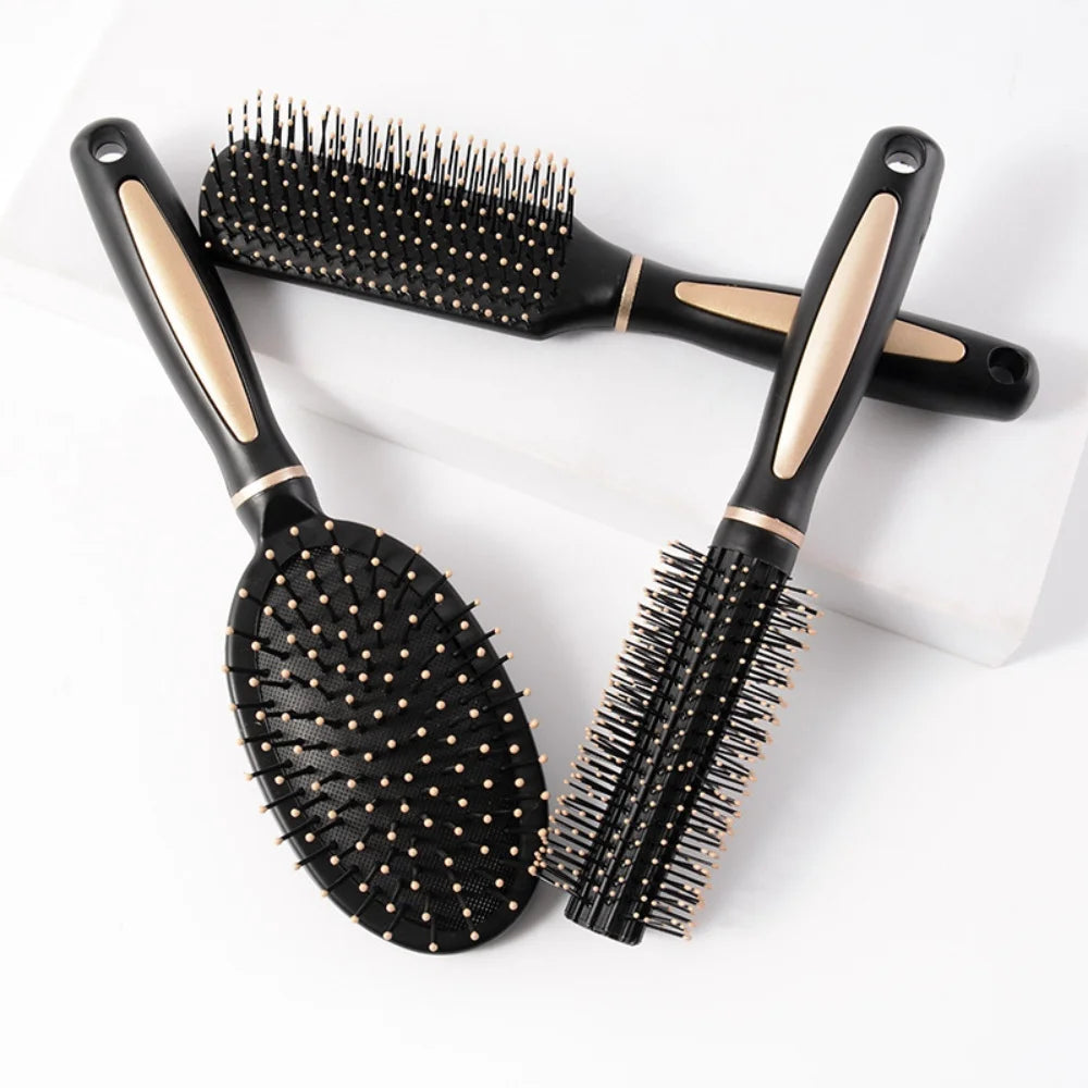 Hairdressing Girls Hair Scalp Massage Comb Anti Static Air Cushion Hair Brush Women Wet Curly Hair Brush For Salon Styling Tool Peaceful Pleasures Health and Wellness