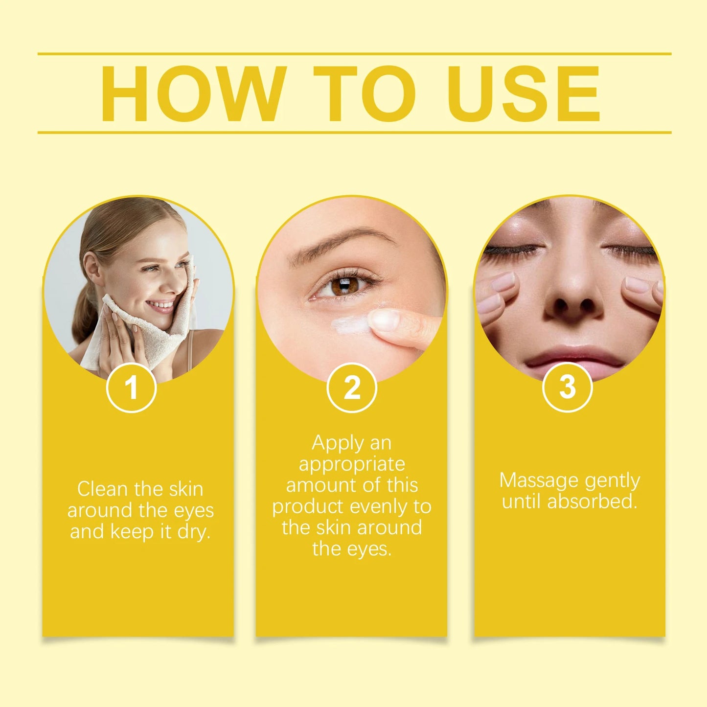 WIYUN Bee Venom Eye Cream – Dark Circles & Puffiness