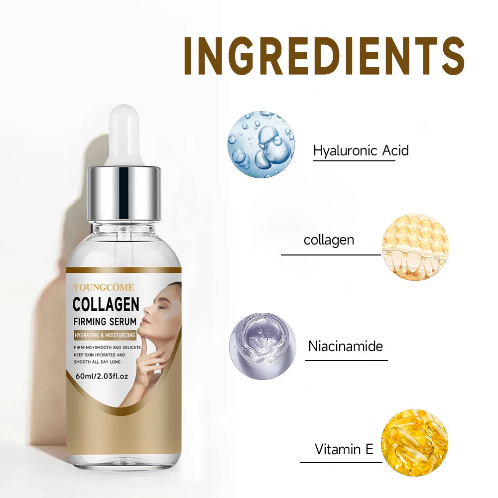 YOUNGCOME Collagen Lifting Serum | Anti-Aging Firming Face Serum Collagen Face Serum Peaceful Pleasures Health and Wellness
