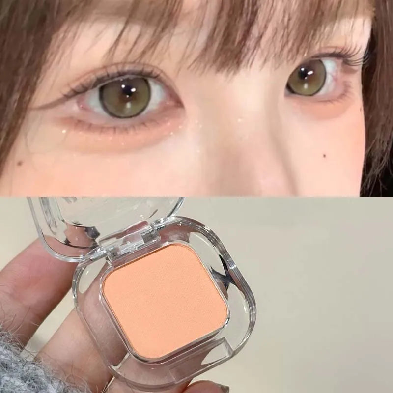 HERORANGE Matte Red Brown Eyeshadow | Silky Shimmer Single Shadow