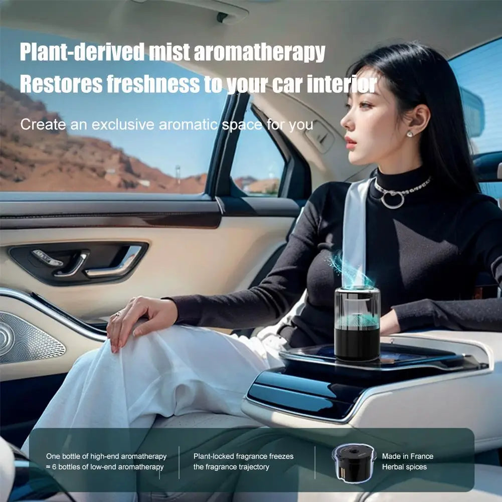 Car Air Freshener – Smart Cloud Atomization Aromatherapy Device