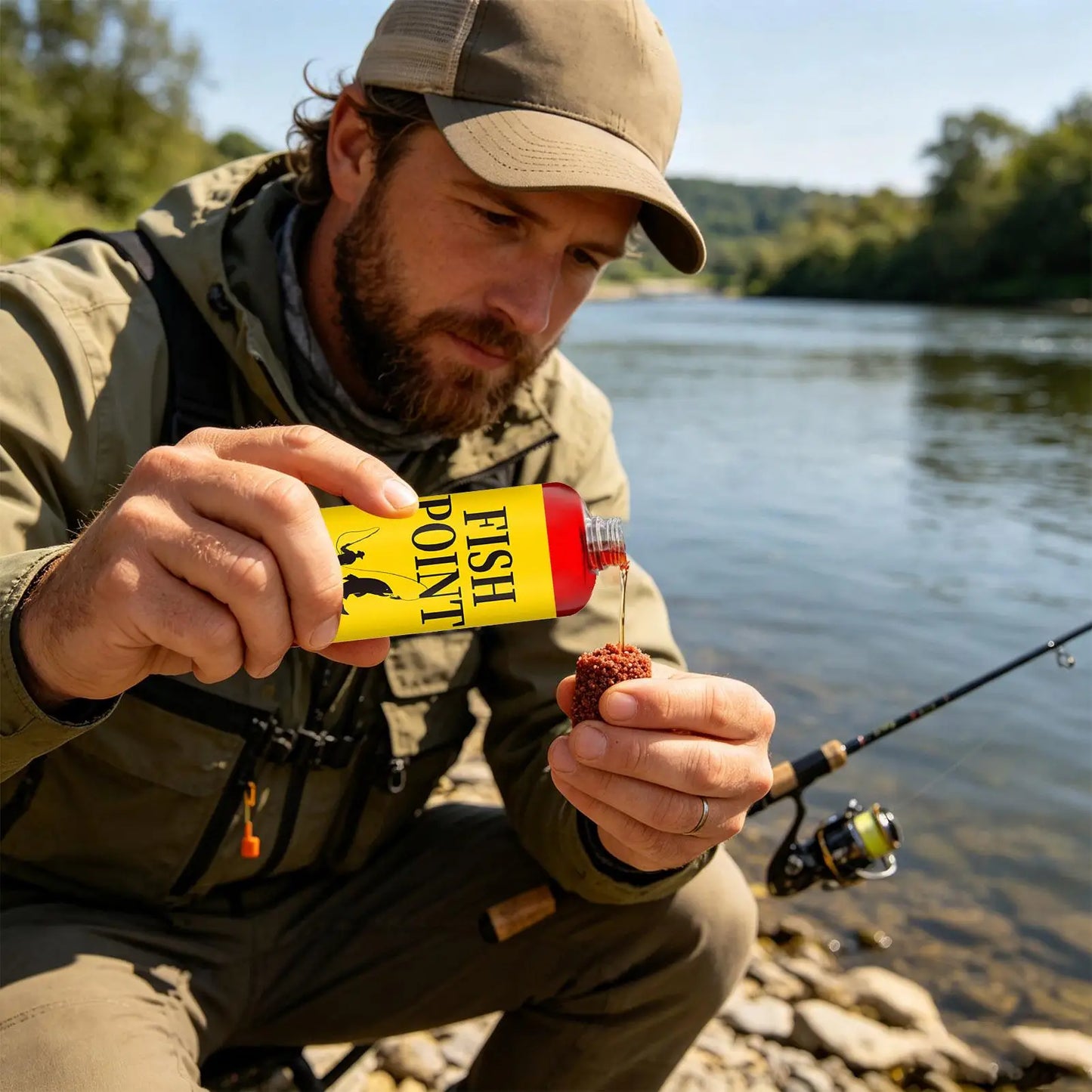 100ml Concentrated Fish Attractant – Bass, Carp & Trout Scent