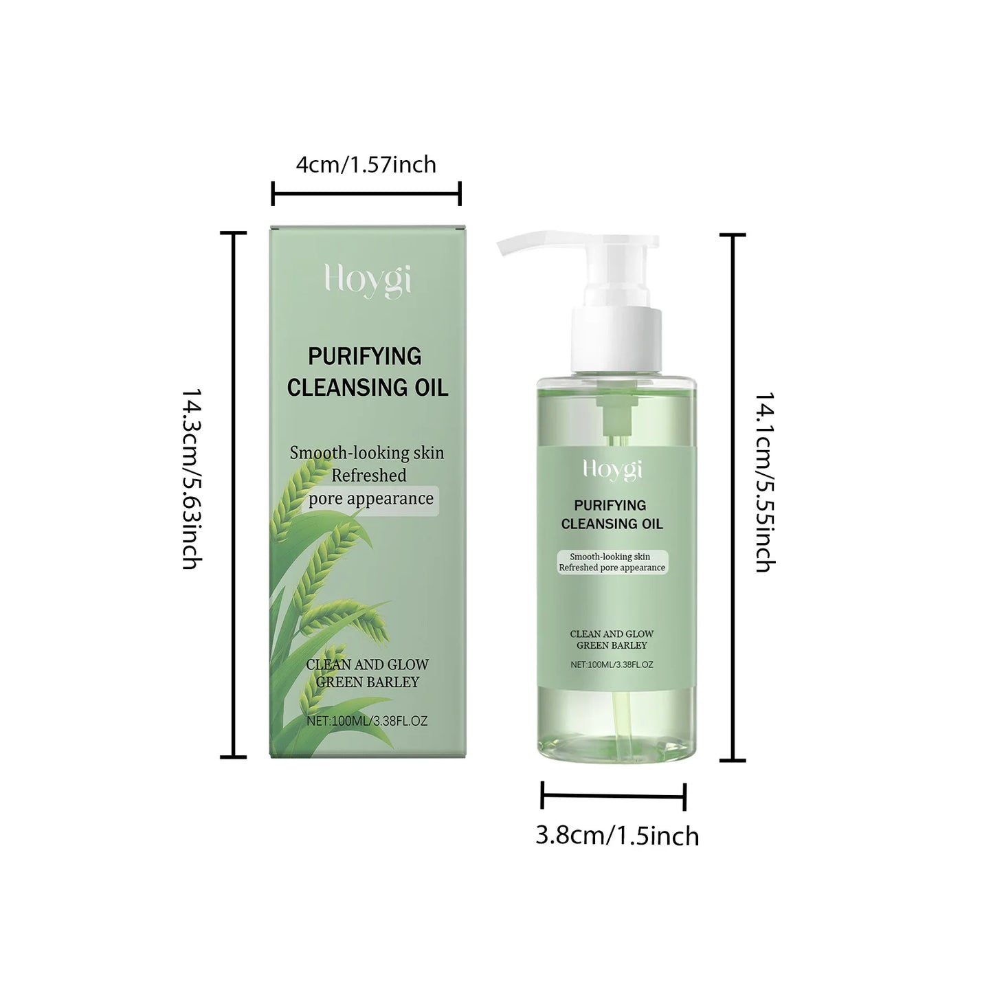 Non-Greasy Facial Cleansing Oil – Makeup Remover & Pore Cleanser