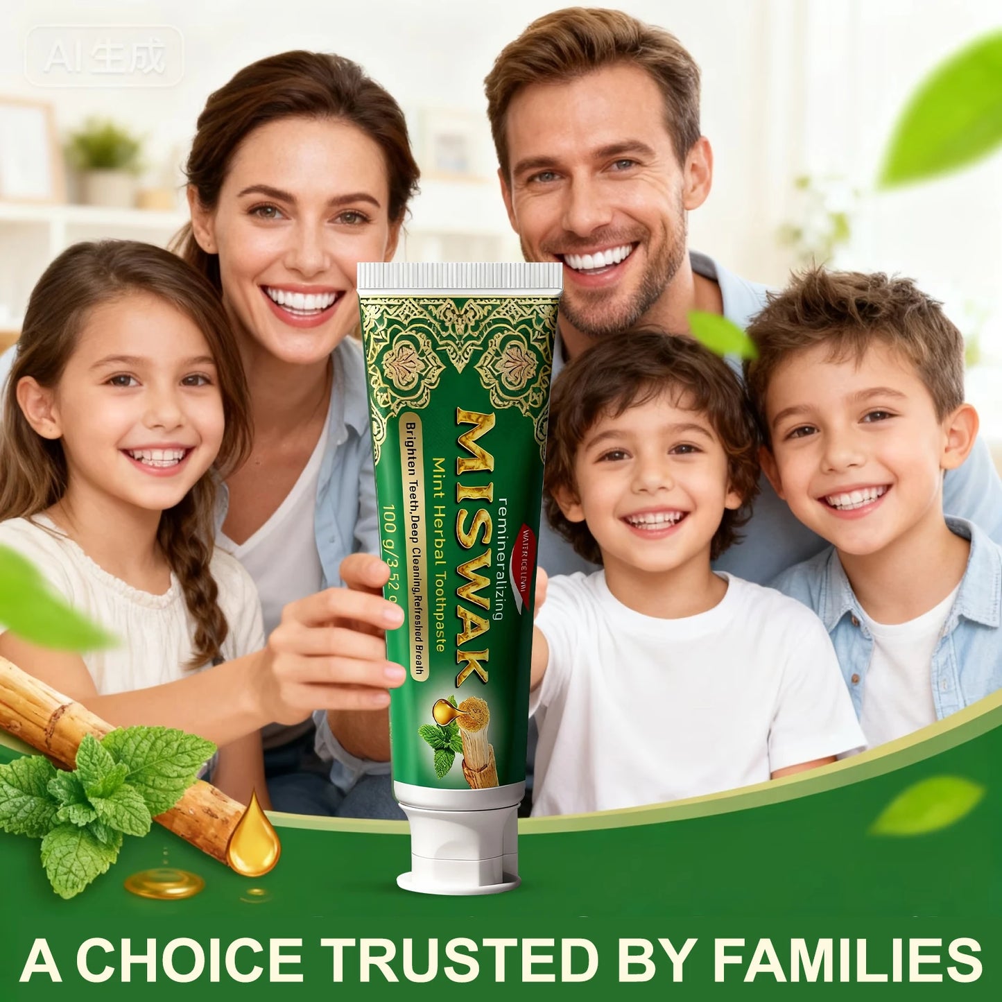 Hydroxyapatite Toothpaste | Enamel Protection, Vitamin C & Mint
