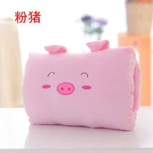 Soft Plush Hand Warmer Pillow – Kids Cartoon Stuffed Animal Cushion