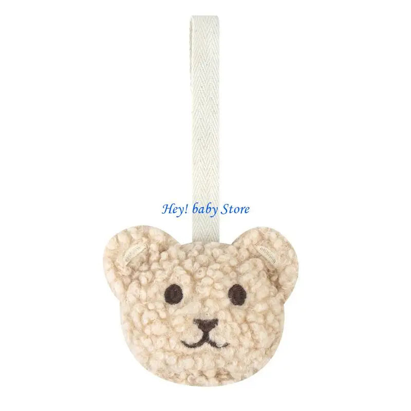 Baby Bear Pacifier Clip Chain Pendant Holder for Newborns