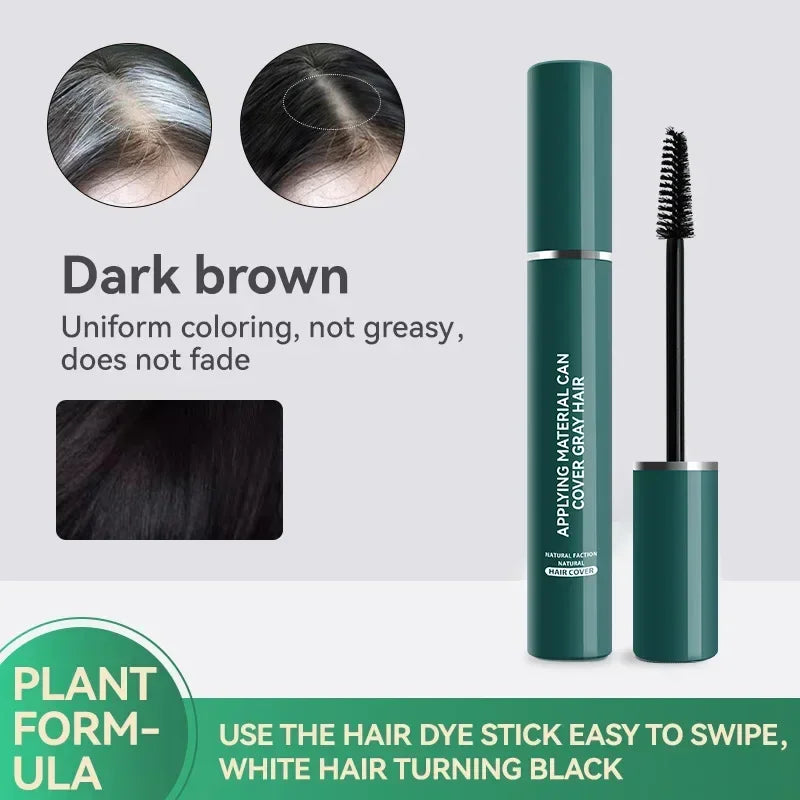 Disposable Hair Dye Stick – Covers Gray, High Saturation Color
