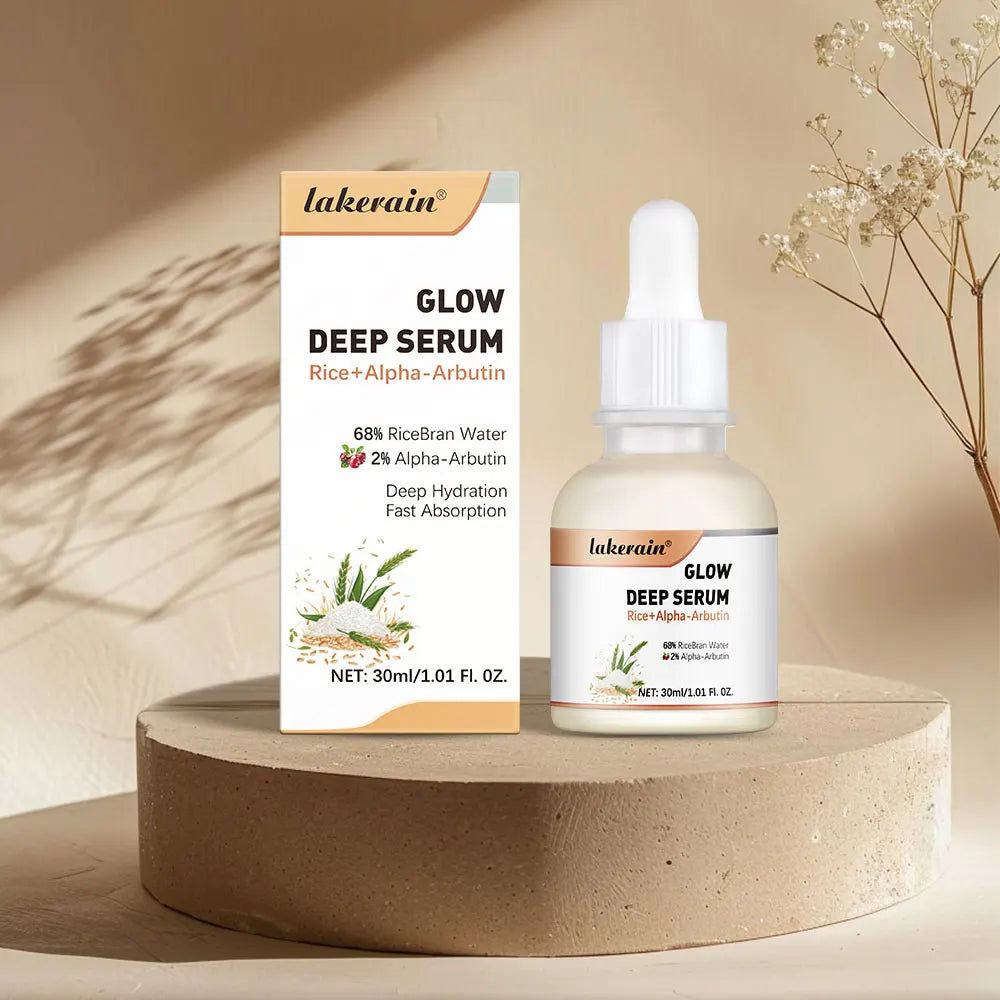 Beauty of Rice Glow Deep Serum Rice for Face Hydrating Korean Skin Care Glassskin 30ml Peaceful Pleasures Health and Wellness