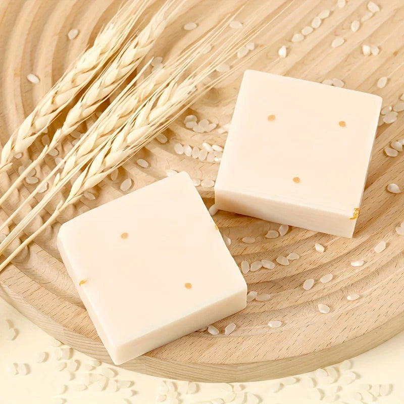 Milk & Rice Essential Oil Handmade Soap – Deep Cleanse 60g