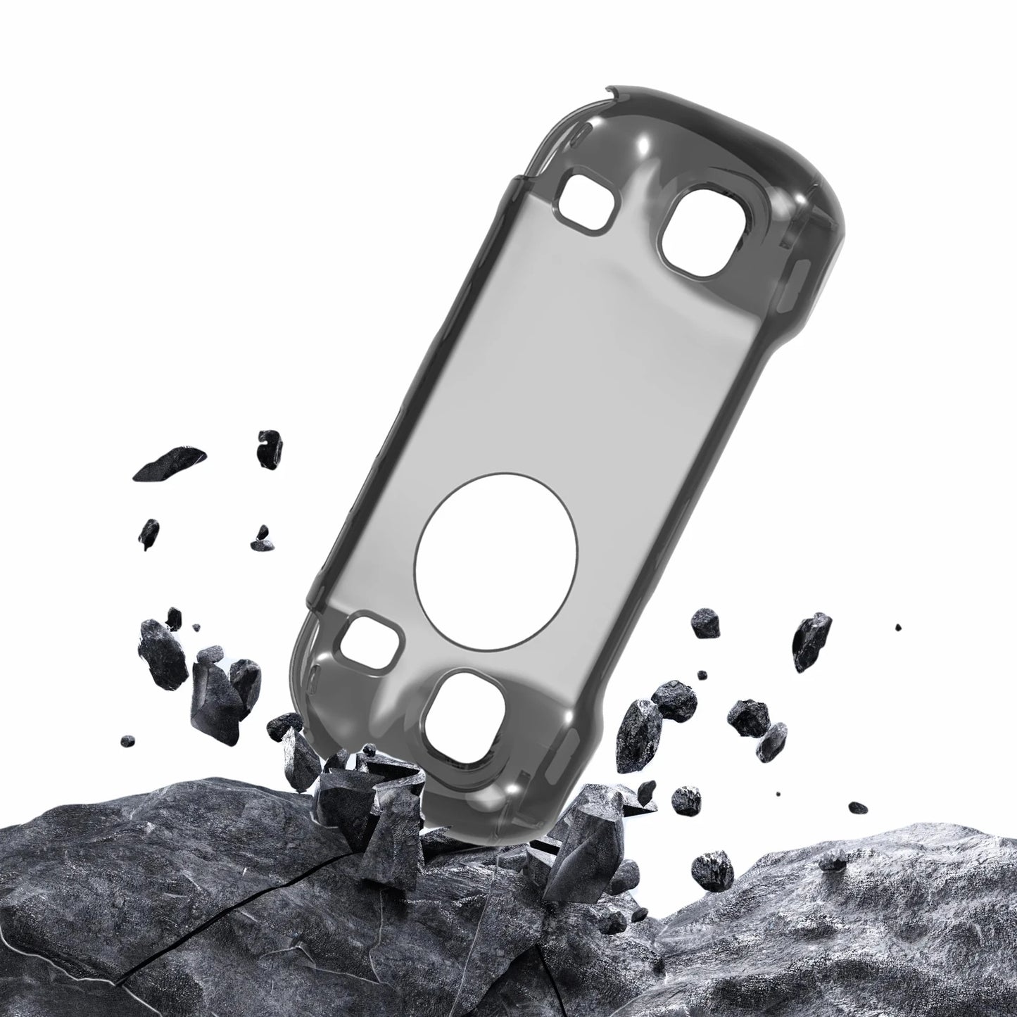 Clear Anti-Scratch Shockproof TPU Soft Shell for AYANEO KONKR Pocket FIT Handheld Game Console 1:1 Precise Cutouts Full Coverage Peaceful Pleasures Health and Wellness