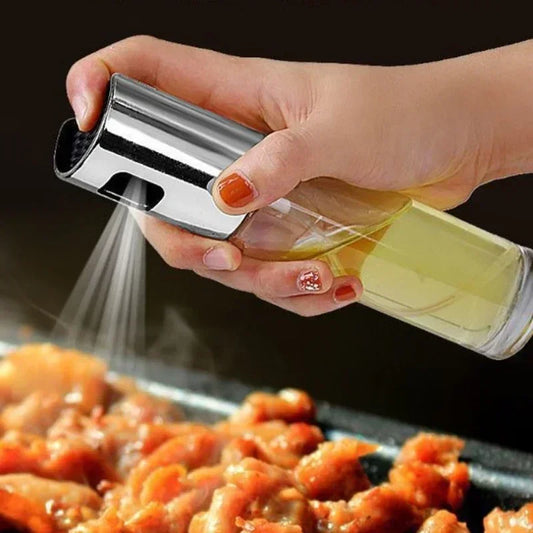 Kitchen Portable Spray Bottle Oil Sprayer Oiler Pot BBQ Barbecue Peaceful Pleasures Health and Wellness