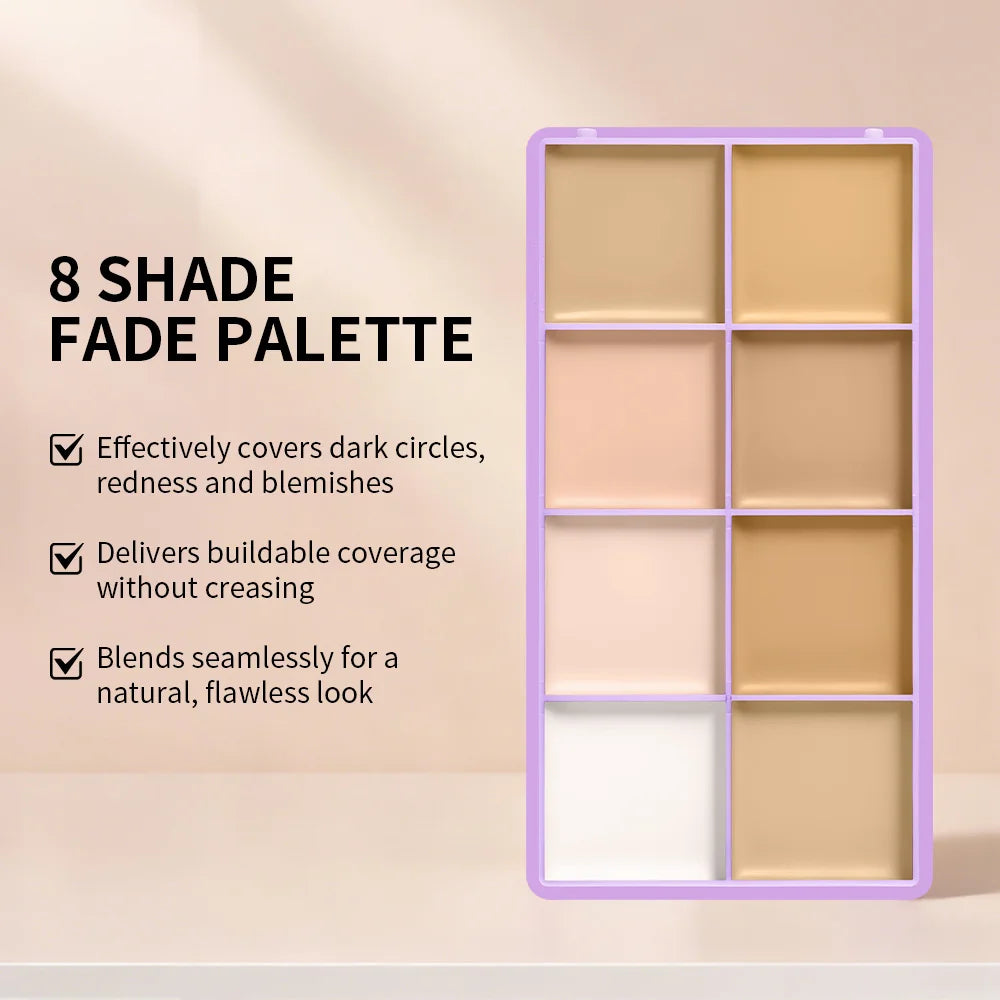 ibcccndc Multi-Shade Concealer Palette – Waterproof & Matte