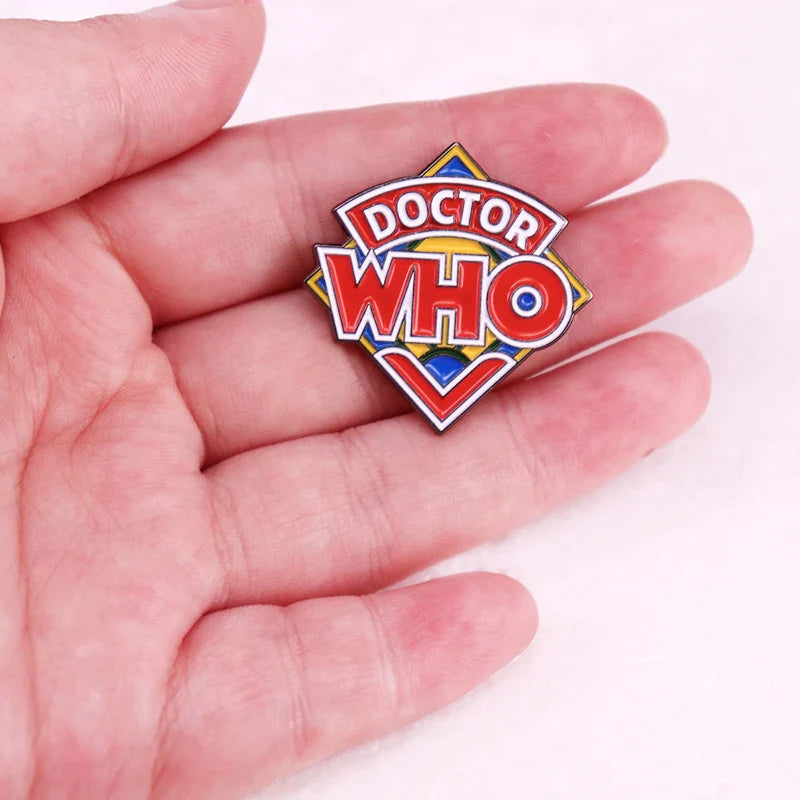 Science Fiction TV Enamel Pin Brooch – Copper Badge Gift
