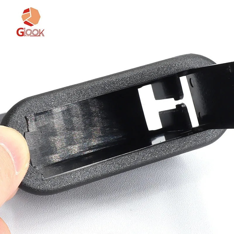 Electric Guitar Batterybox Oval 9V Batterycover Battery Compartment