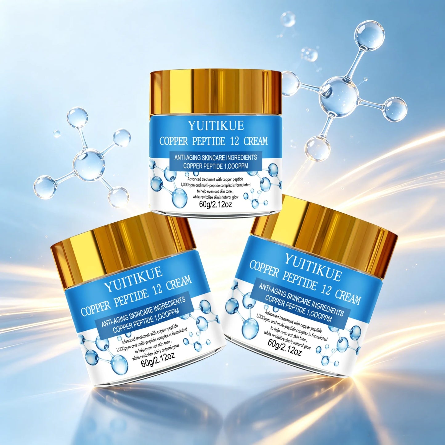 YUITIKUE Copper Peptide Anti-Aging Face Cream 60g