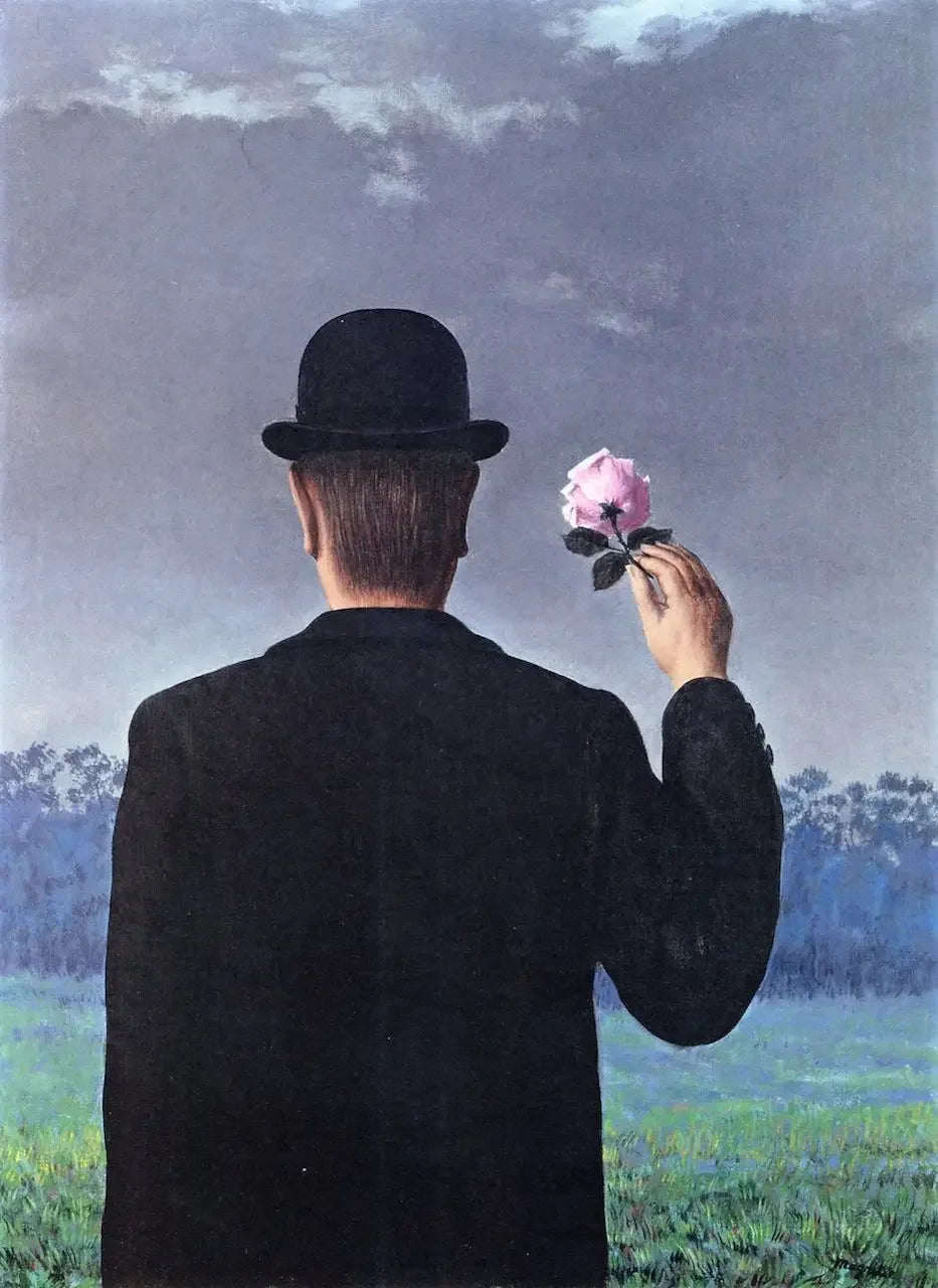 Rene Magritte Surrealist Canvas Wall Art Print | Unframed Poster