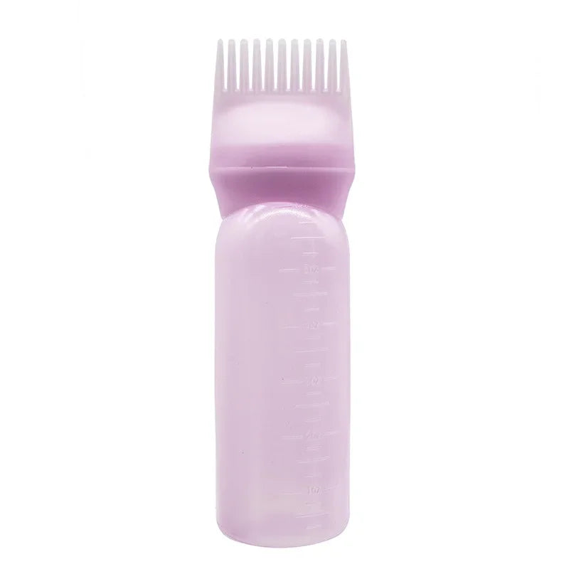 Professional Hair Dye & Essential Oil Applicator Bottles – Salon & Wig Use Peaceful Pleasures Health and Wellness Pink-PuTongXiTouPing