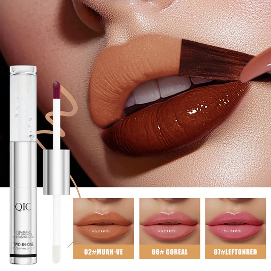 QIC Peel-Off Lip Tint | Waterproof Matte Long-Lasting Lip Stain Peel-Off Lip Tint Oasis Select